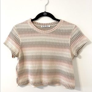 Free people, we the free cropped top